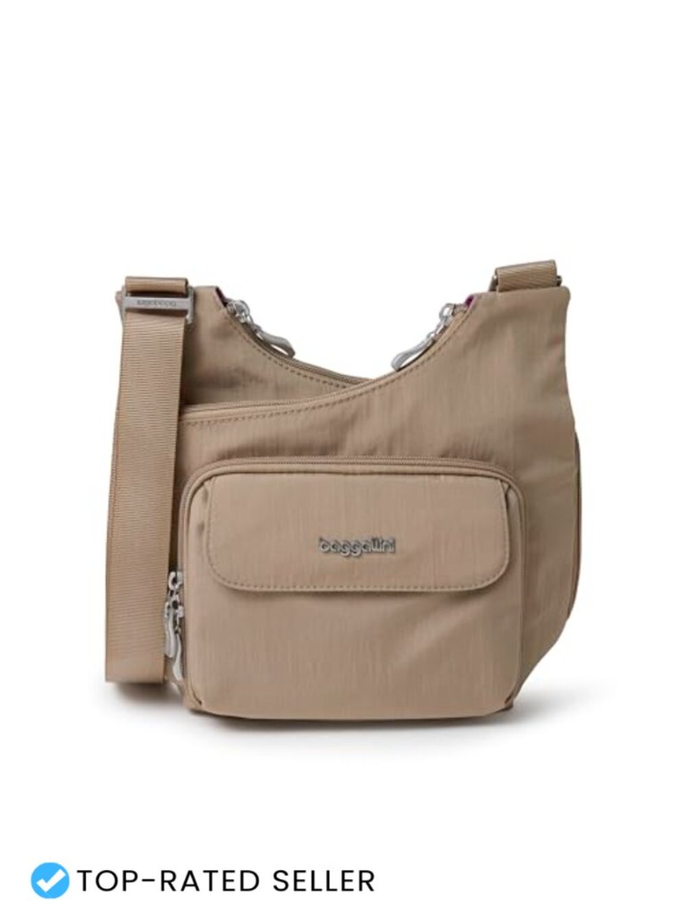Lightweight Criss Cross Crossbody Bag Nylon Travel Purse Wallet Organizer
